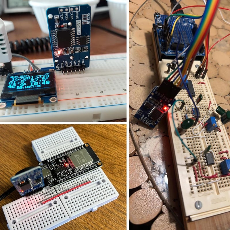 AiTrip 6PCS DS3231 Real Time Clock Module RTC Sensor High Precision AT24C32 IIC Timer Alarm Clock for Arduino Raspberry Pi - Image 4